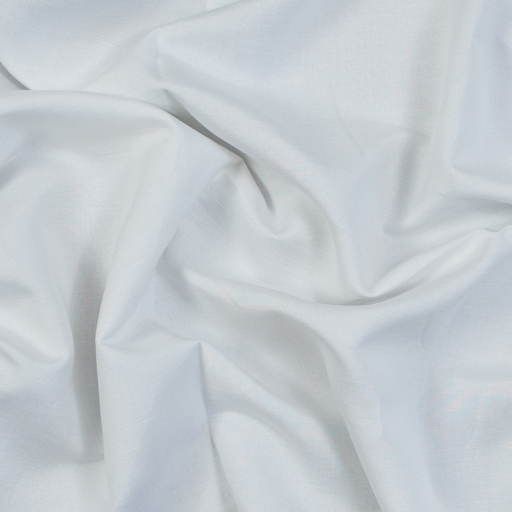 Stretch Linen Woven - White - Asturias Collection Stretch Linen Woven - White - Asturias Collection