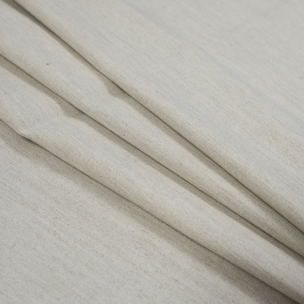 Stretch Linen Woven - Light Oatmeal - Asturias Collection Stretch Linen Woven - Light Oatmeal - Asturias Collection