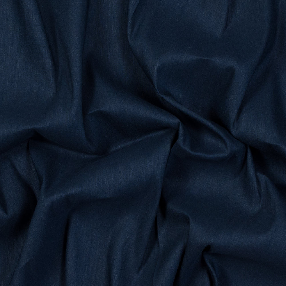 Stretch Linen Woven - New Indigo - Asturias Collection Stretch Linen Woven - New Indigo - Asturias Collection