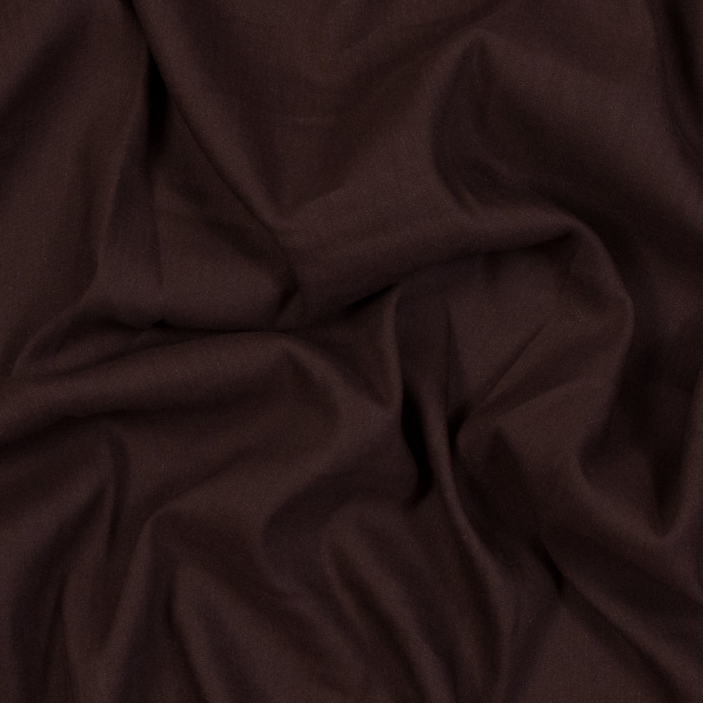 Stretch Linen Woven - Chocolate - Asturias Collection Stretch Linen Woven - Chocolate - Asturias Collection