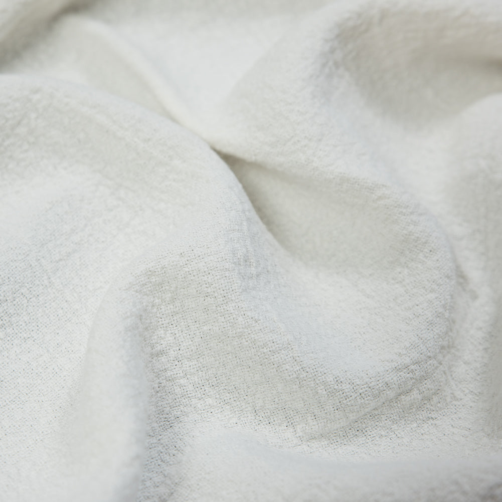 Linen Crepe - Ivory - Pisek Collection Detail Linen Crepe - Ivory - Pisek Collection Detail