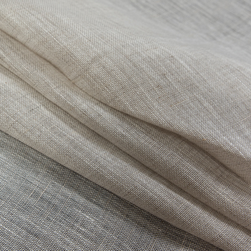 Linen Scrim 118" - Oatmeal - Corinth Collection Detail Linen Scrim 118" - Oatmeal - Corinth Collection Detail