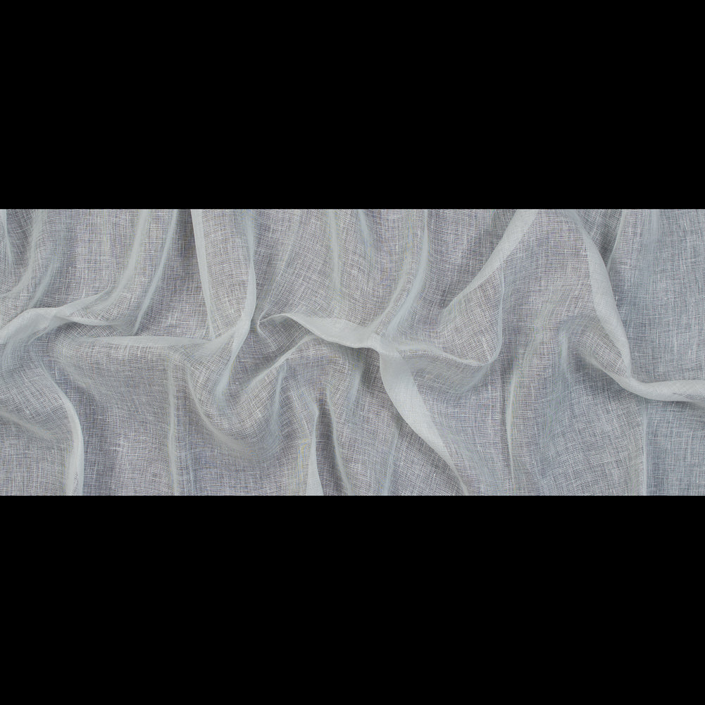 Wide Corinth Ivory Linen Scrim Folded Wide Corinth Ivory Linen Scrim Folded
