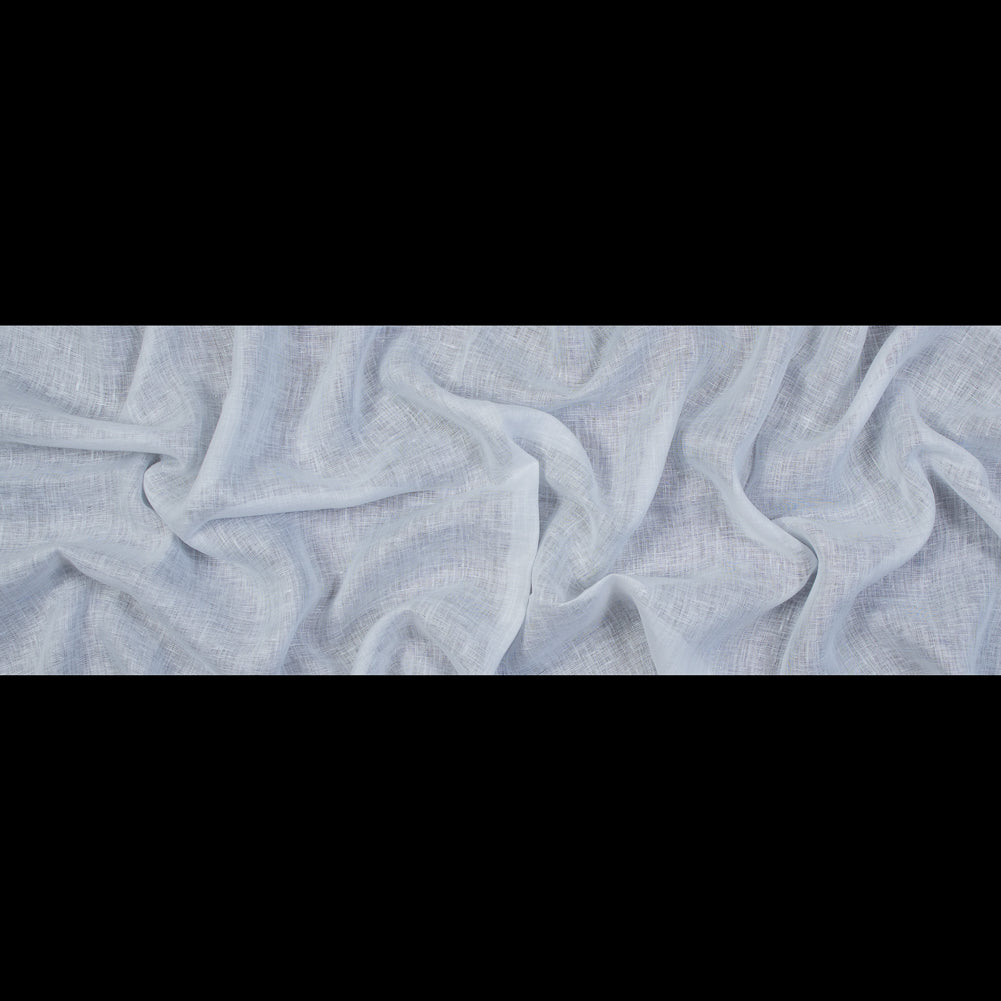 Linen Scrim 118" - White - Corinth Collection Folded Linen Scrim 118" - White - Corinth Collection Folded