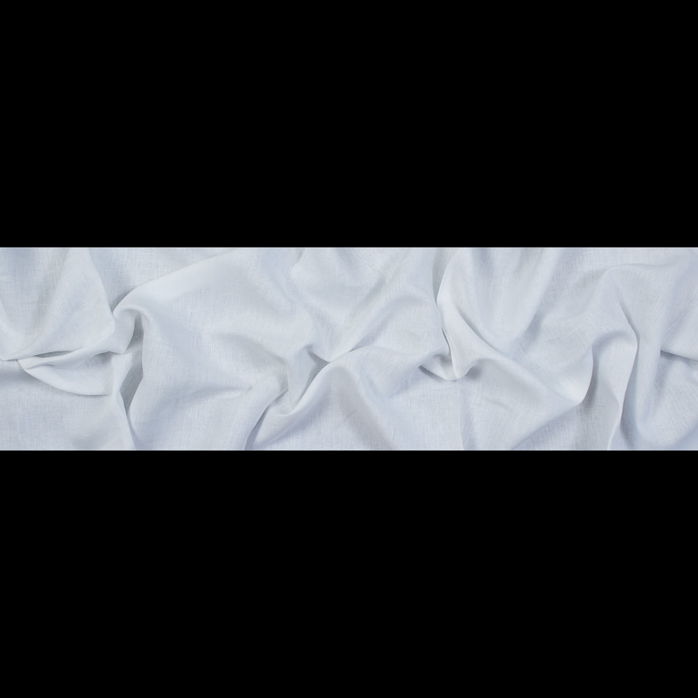 Heavyweight Linen Woven 118" - White - Sierra Collection Folded Heavyweight Linen Woven 118" - White - Sierra Collection Folded
