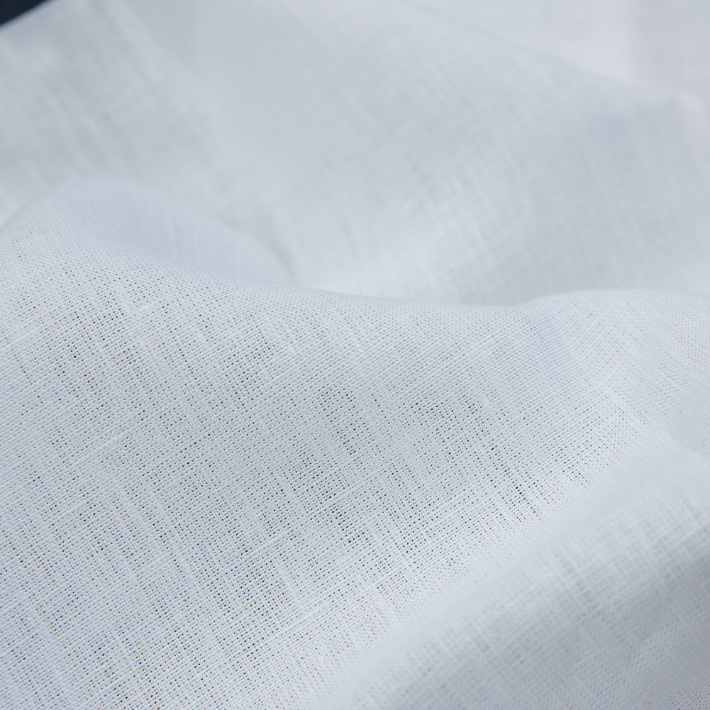 Heavyweight Linen Woven 118" - White - Sierra Collection Full Heavyweight Linen Woven 118" - White - Sierra Collection Full