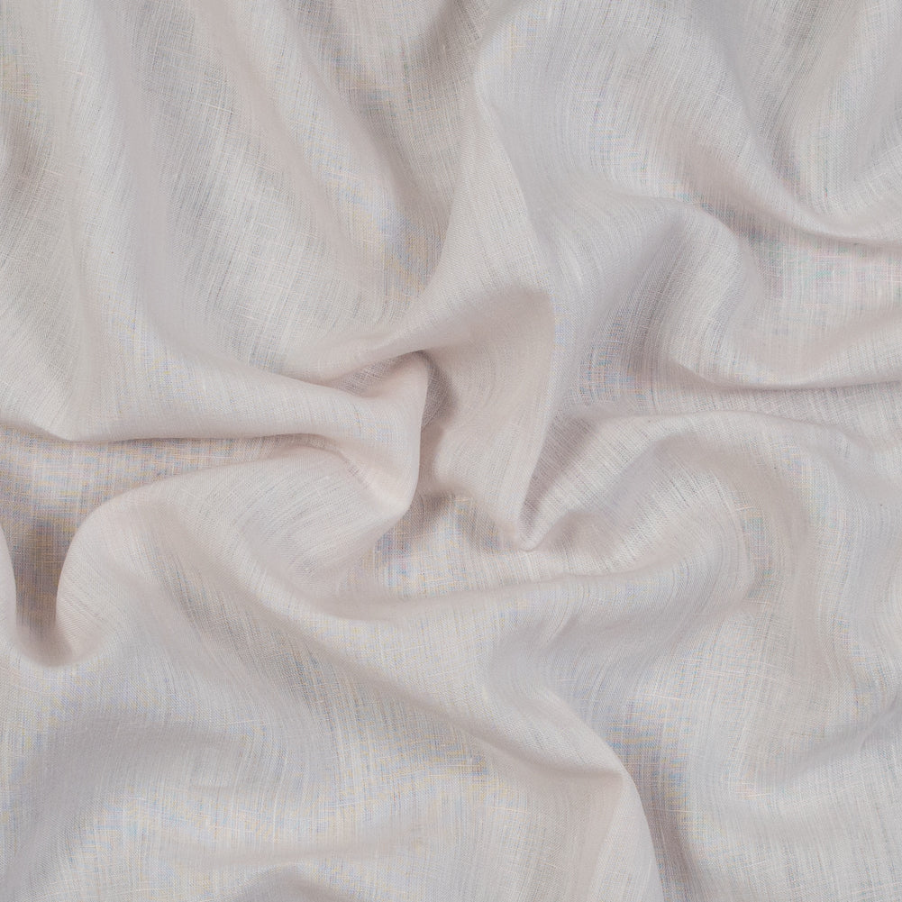 Two-Tone Linen Woven - Pink and White - Sanremo Collection Two-Tone Linen Woven - Pink and White - Sanremo Collection