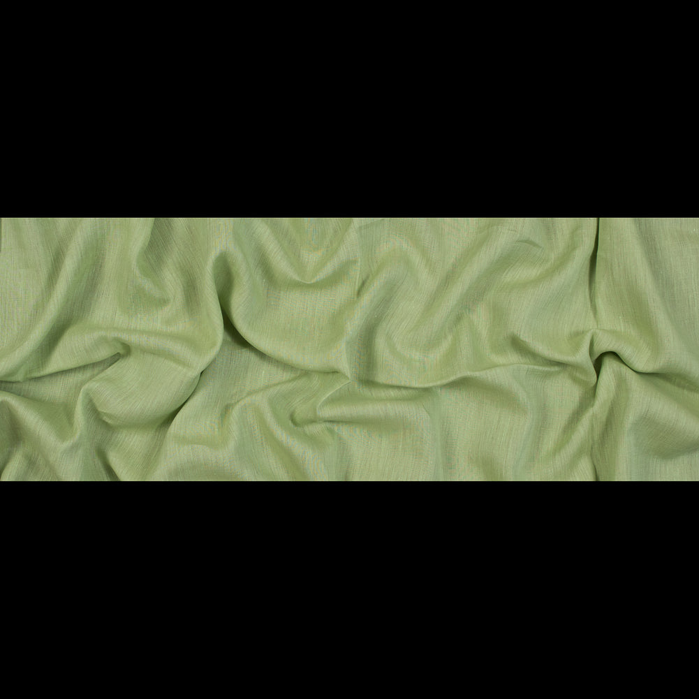 Two-Tone Linen Woven - Lime and Tan - Sanremo Collection Folded Two-Tone Linen Woven - Lime and Tan - Sanremo Collection Folded