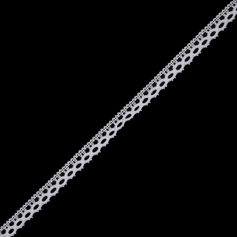 White Crochet Lace Trim - 0.5" White Crochet Lace Trim - 0.5"