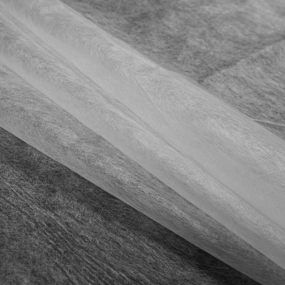 White Double Fusible Interfacing Folded White Double Fusible Interfacing Folded
