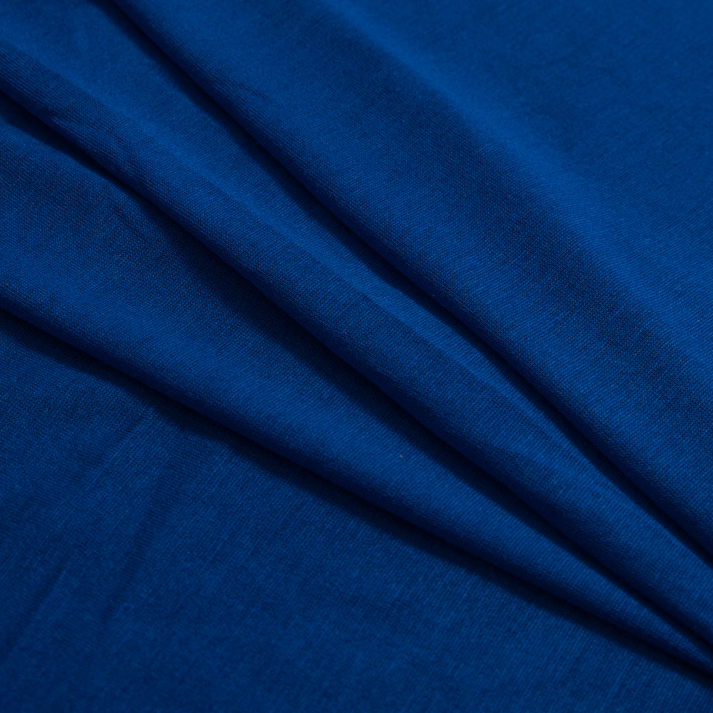 Nivea Blue Tissue Weight Rayon Jersey Detail Nivea Blue Tissue Weight Rayon Jersey Detail