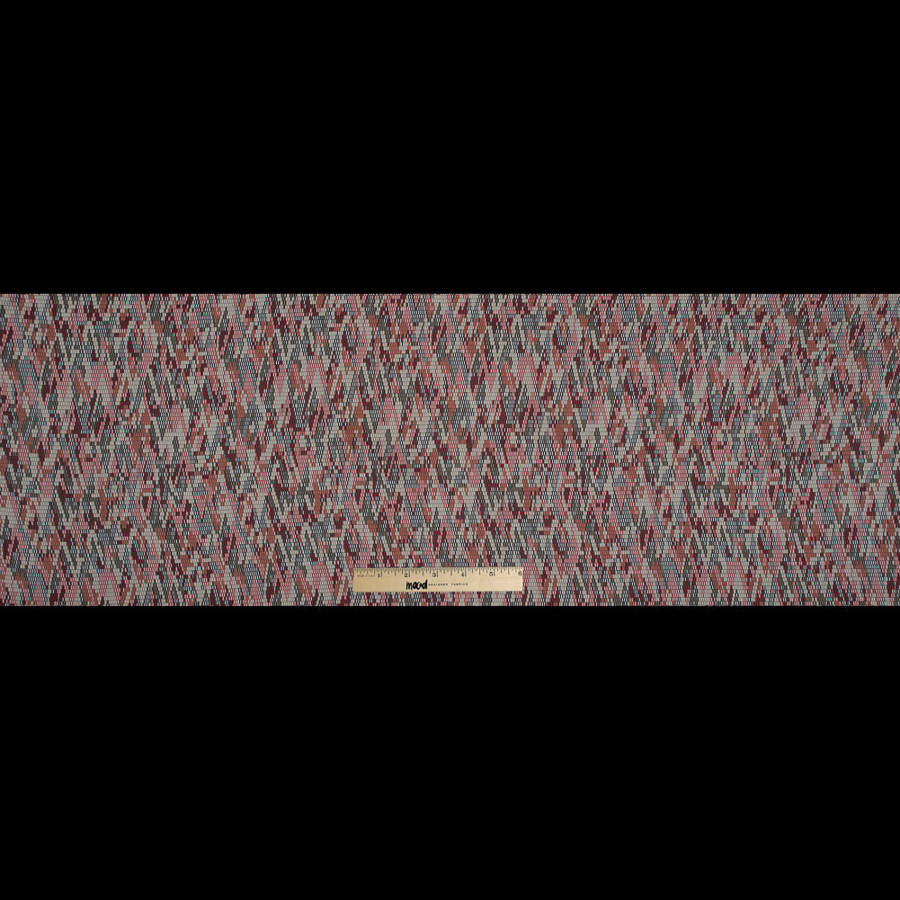 Rust and Beige Geometric Polyester Lining Full Rust and Beige Geometric Polyester Lining Full