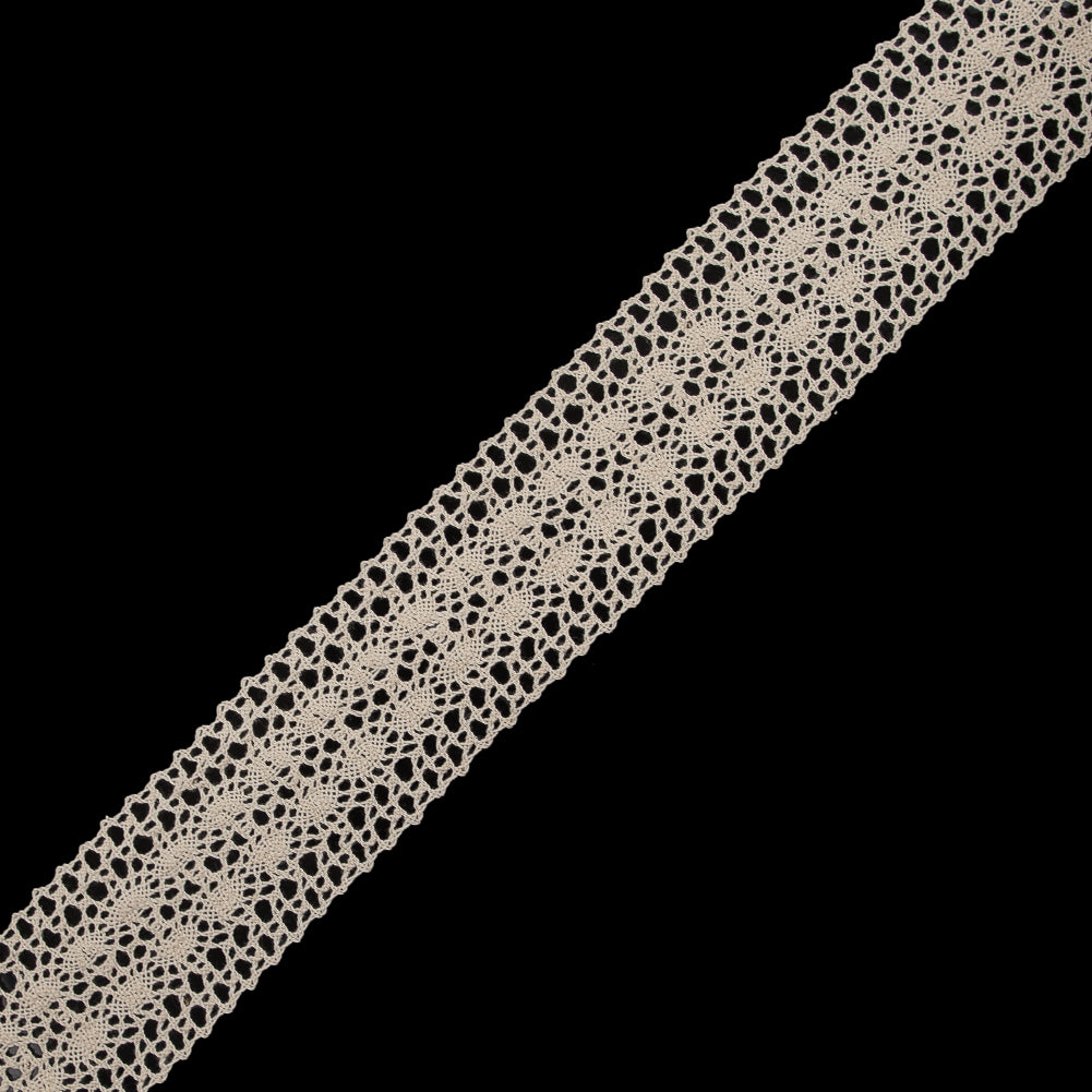 Natural Crochet Lace Trim - 1.5" Natural Crochet Lace Trim - 1.5"