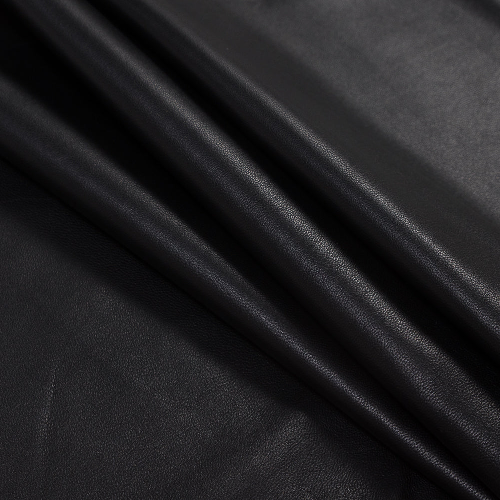 Large Black Lamb Leather Folded Large Black Lamb Leather Folded