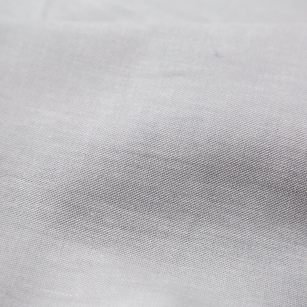 Calendered Organic Cotton Oxford - Gray - Chesterton Collection Full Calendered Organic Cotton Oxford - Gray - Chesterton Collection Full