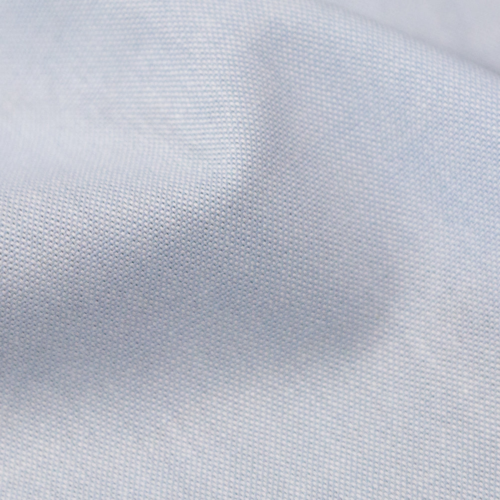 Calendered Organic Cotton Oxford - Blue - Chesterton Collection Full Calendered Organic Cotton Oxford - Blue - Chesterton Collection Full