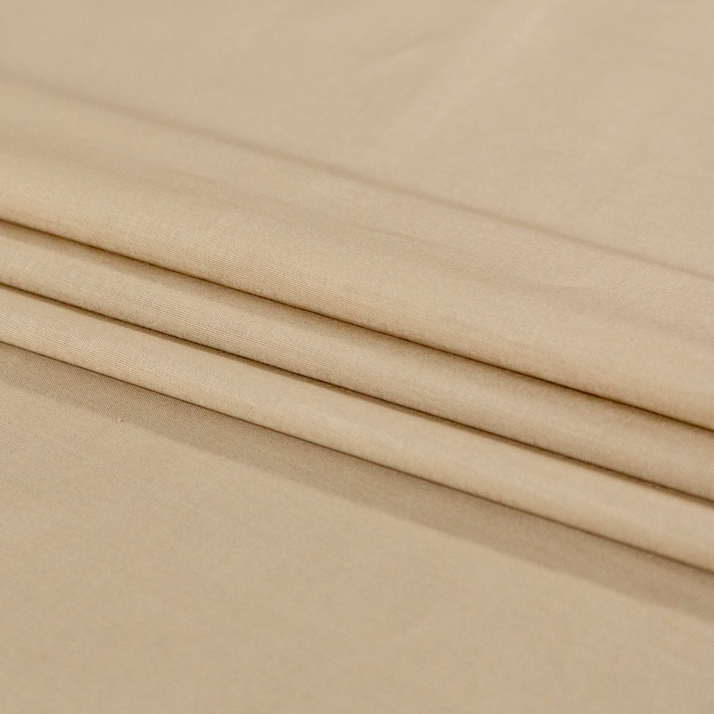 Mercerized Organic Egyptian Cotton Voile - Beige - Toulouse Collection Detail
