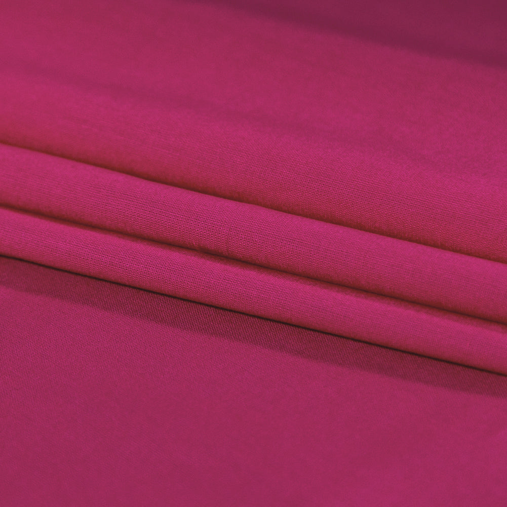 Mercerized Organic Egyptian Cotton Voile - Fuchsia - Toulouse Collection Detail Mercerized Organic Egyptian Cotton Voile - Fuchsia - Toulouse Collection Detail