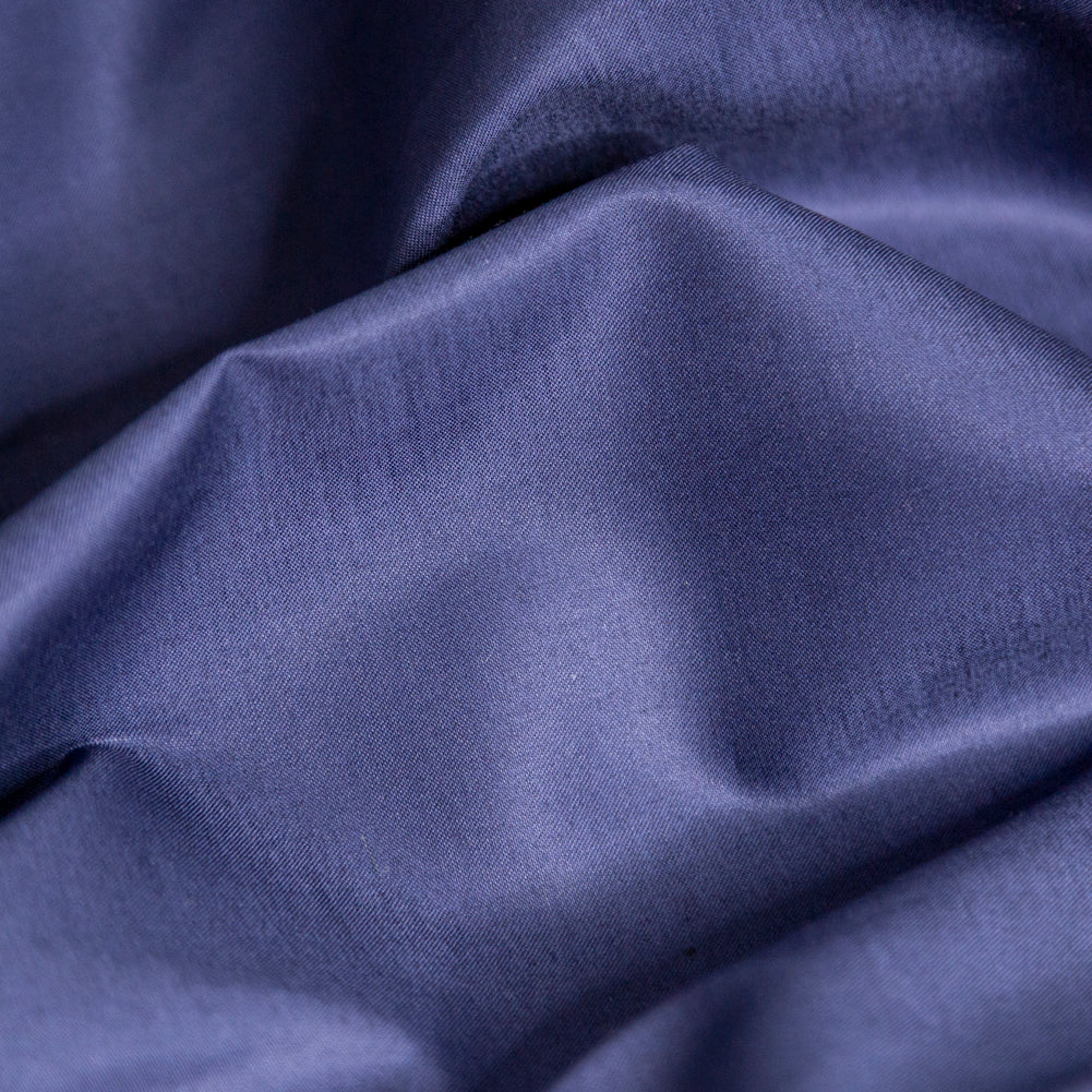 Mercerized Organic Egyptian Cotton Shirting - Bright Navy - Ravello Collection Full Mercerized Organic Egyptian Cotton Shirting - Bright Navy - Ravello Collection Full