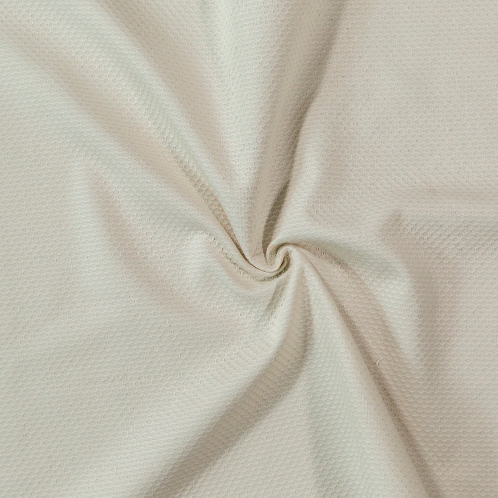 Bullseye Organic Cotton Pique - Beige - Maiori Collection Bullseye Organic Cotton Pique - Beige - Maiori Collection