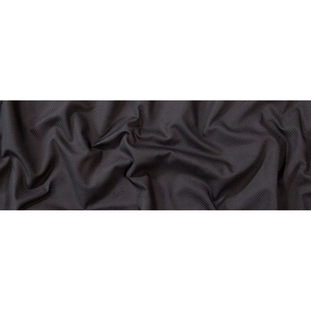 Bullseye Organic Cotton Pique - Black - Maiori Collection Folded Bullseye Organic Cotton Pique - Black - Maiori Collection Folded