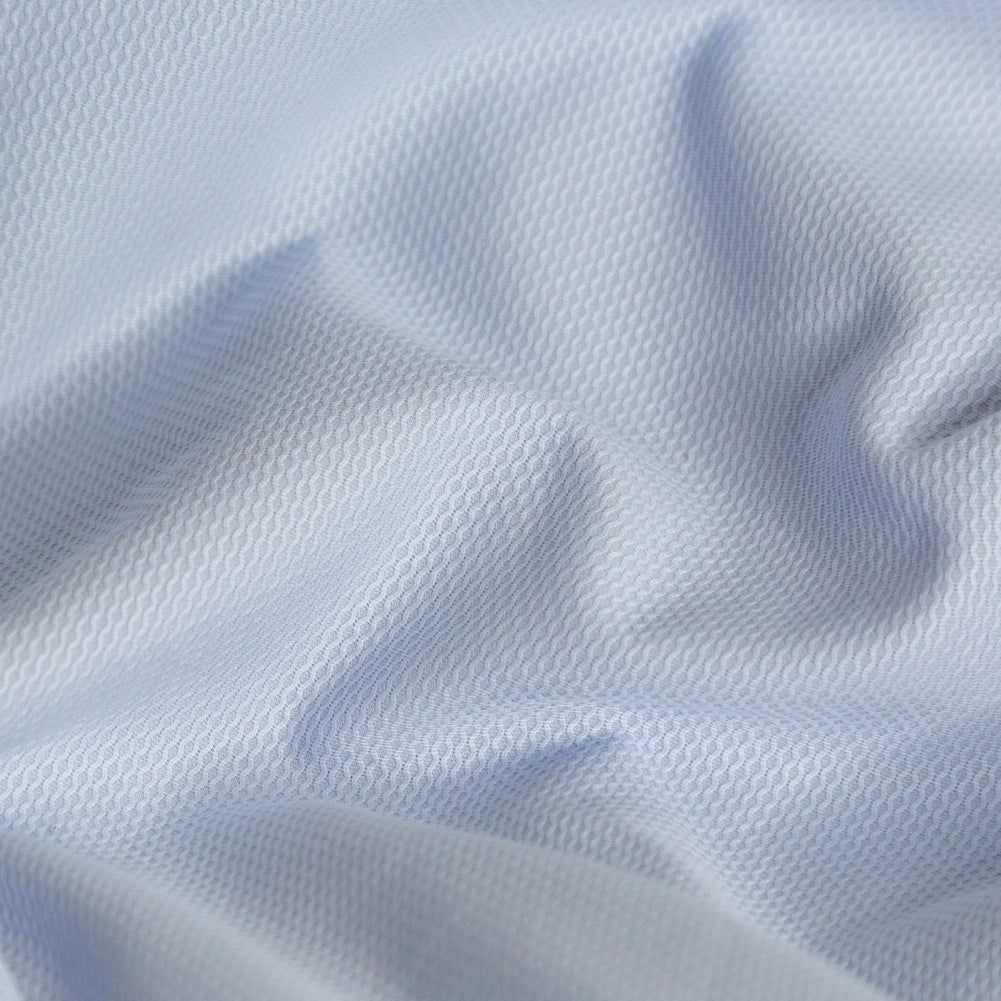 Birdseye Organic Cotton Pique - Baby Blue - Otranto Collection Full Birdseye Organic Cotton Pique - Baby Blue - Otranto Collection Full