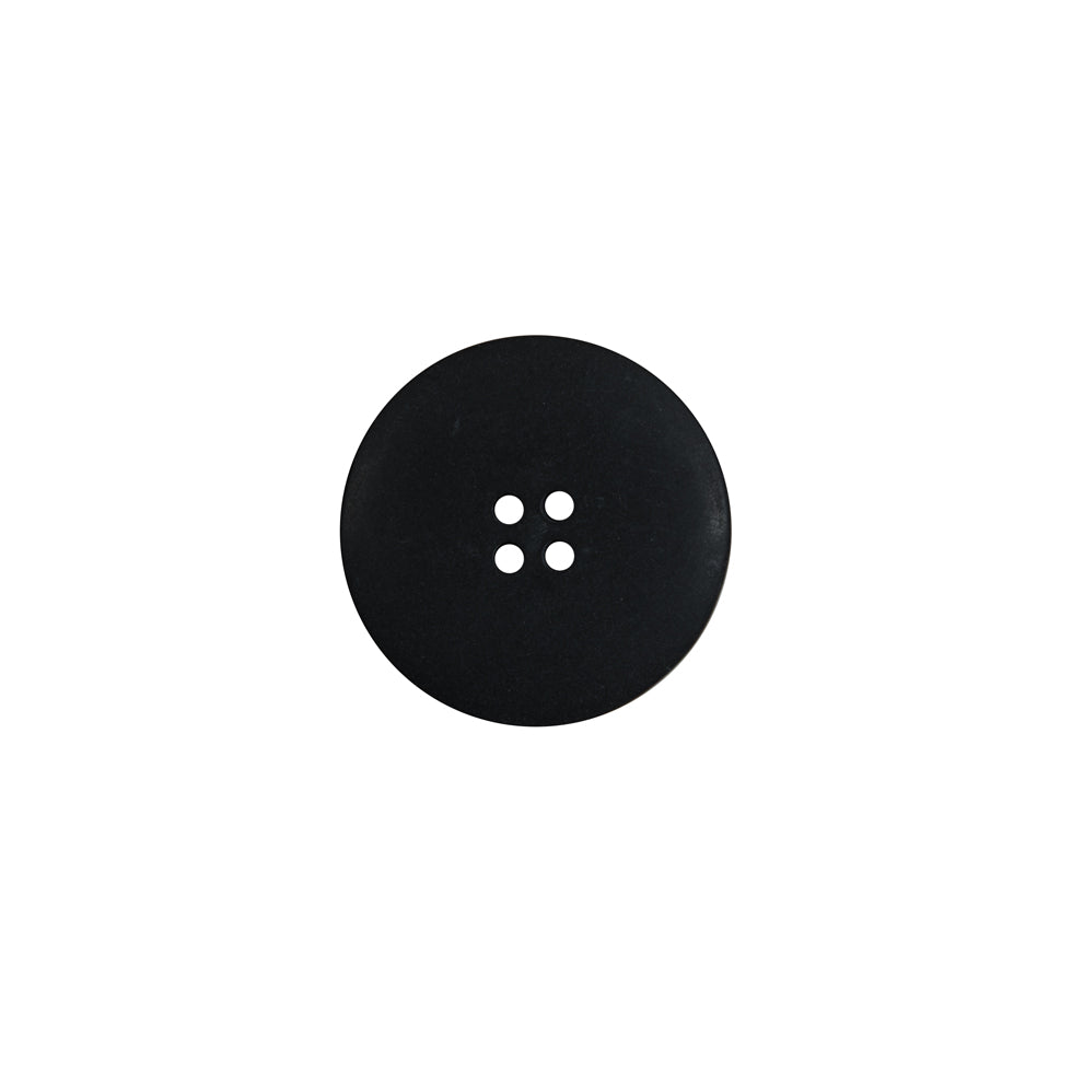 Italian Gray and Beige 4-Hole Button - 24L/15mm Detail