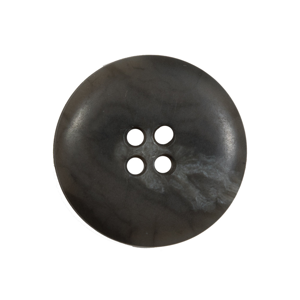 Gray and Brown Plastic Button - 40L/25.5mm Detail Gray and Brown Plastic Button - 40L/25.5mm Detail