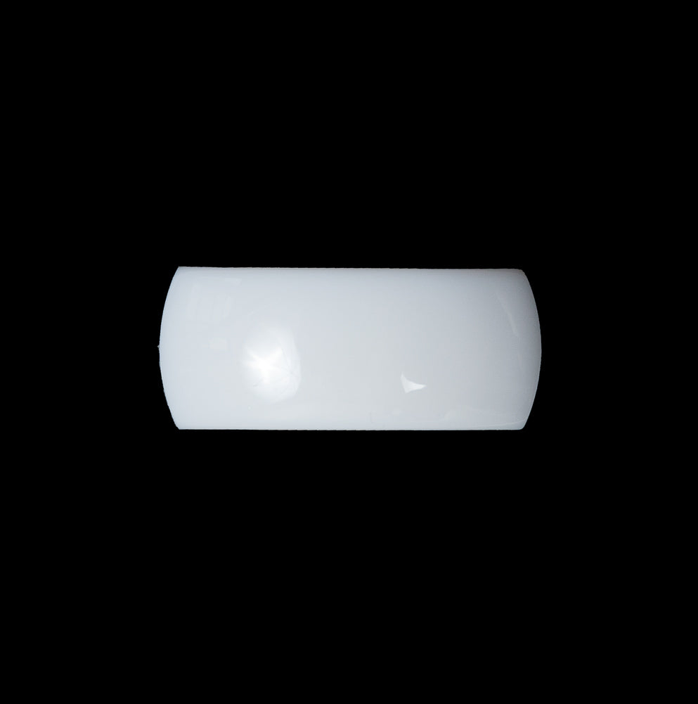 White Rectangular Shank Back Button - 0.5" x 1" White Rectangular Shank Back Button - 0.5" x 1"