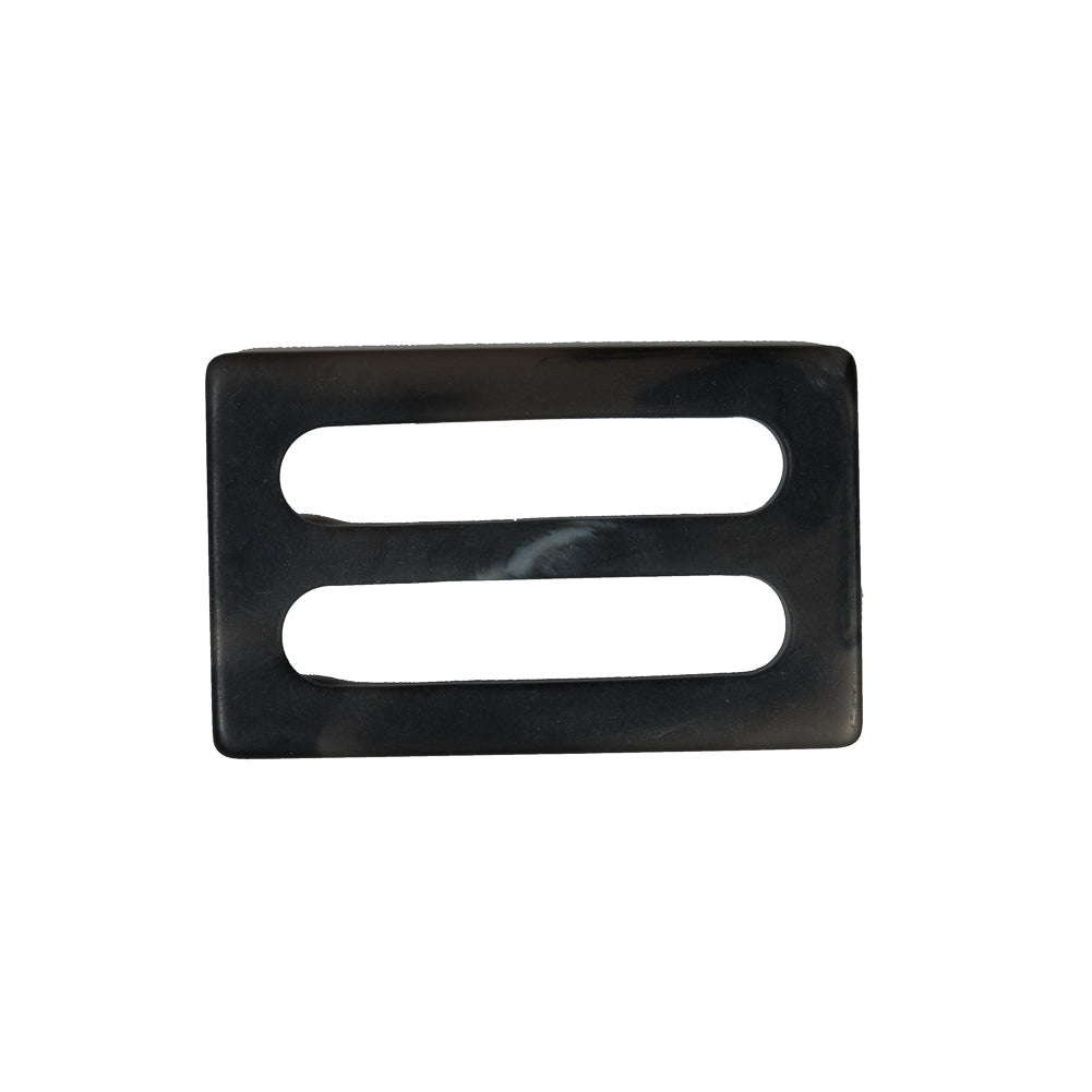 Dark Gray Plastic Buckle - 2.75" Detail Dark Gray Plastic Buckle - 2.75" Detail