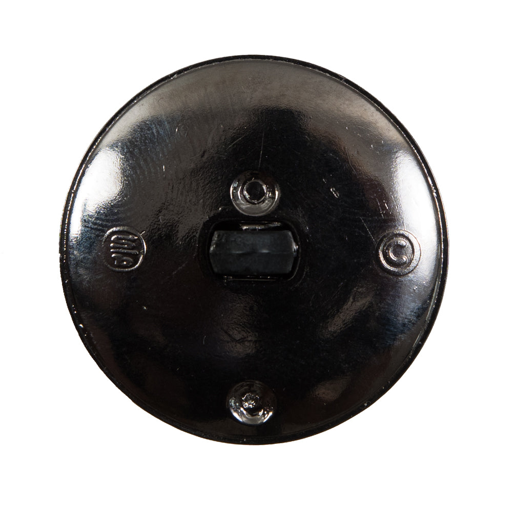 Gray Dome Shank Back Button - 44L/28mm Detail Gray Dome Shank Back Button - 44L/28mm Detail