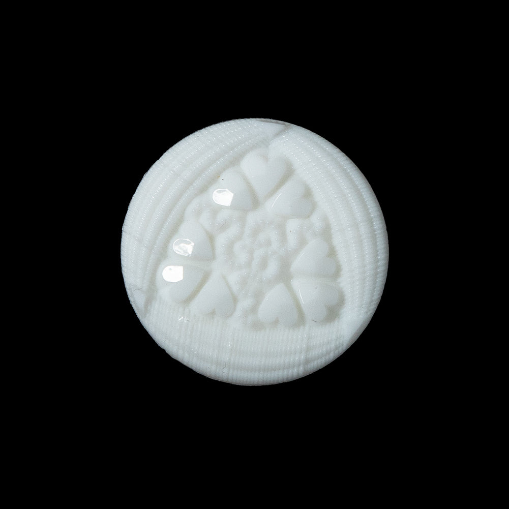 White Etched Shank Back Button - 36L/23mm White Etched Shank Back Button - 36L/23mm