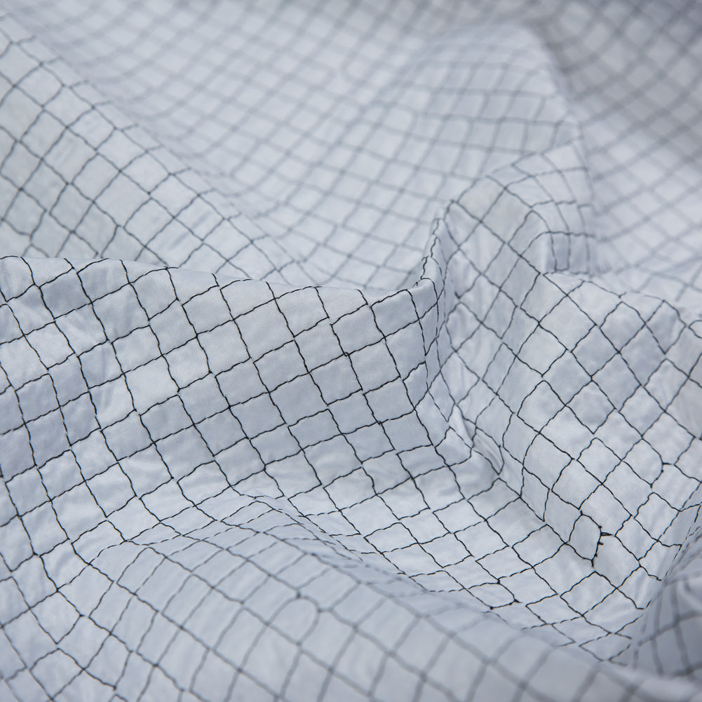 Black and White Reversible Quilted Coating with Filler Full Black and White Reversible Quilted Coating with Filler Full