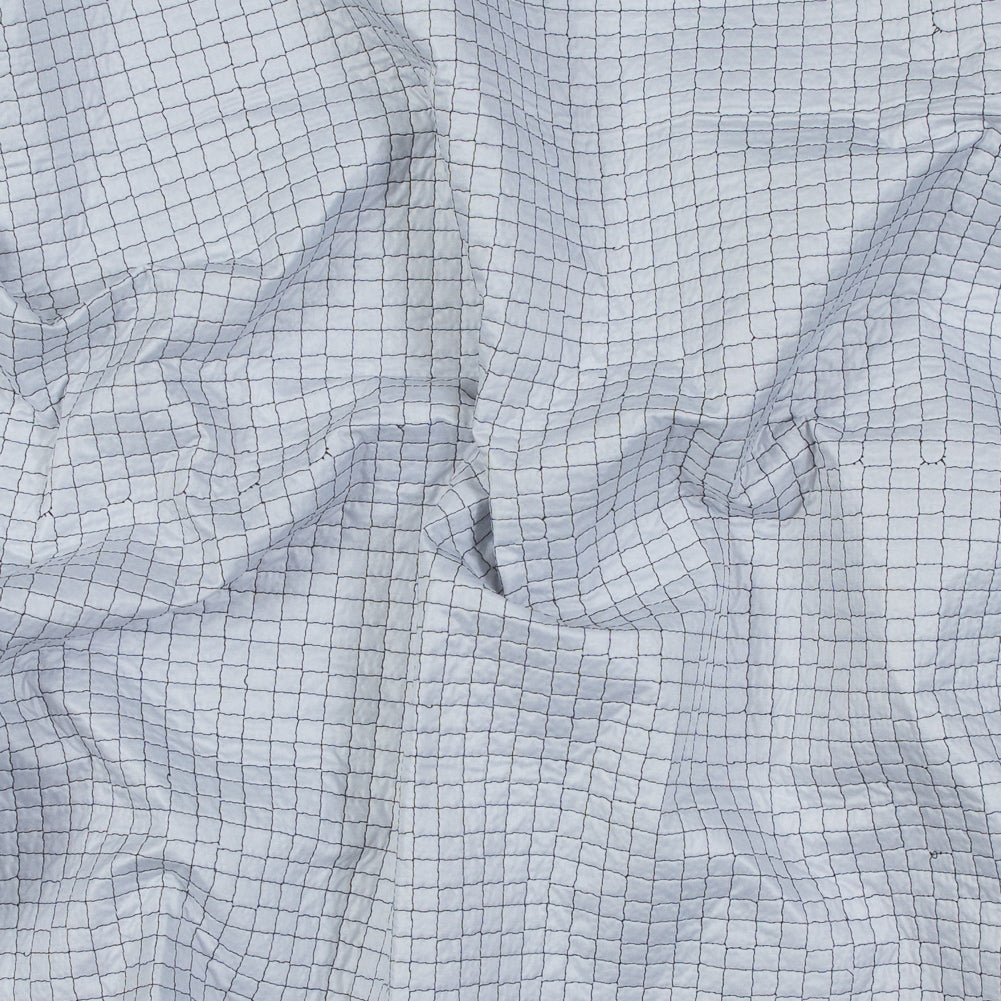 Black and White Reversible Quilted Coating with Filler Black and White Reversible Quilted Coating with Filler