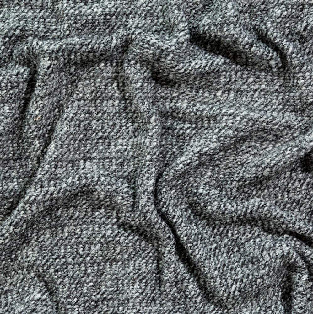 Italian Black and White Chevron Chunky Wool Knit Italian Black and White Chevron Chunky Wool Knit