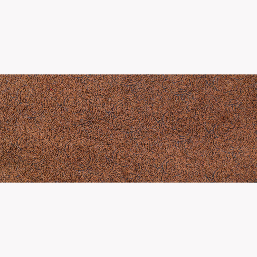 Brown and Gray Two-Tone Wool Knit Folded Brown and Gray Two-Tone Wool Knit Folded