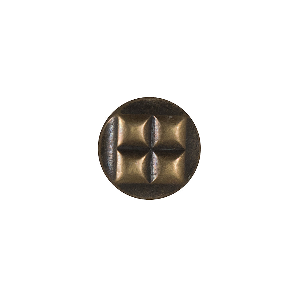 Antique Gold Metal Shank Back Button - 20L/12.5mm Antique Gold Metal Shank Back Button - 20L/12.5mm