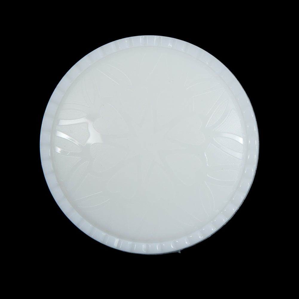 Italian White Shank Back Button with Etched Hearts - 48L/28mm Italian White Shank Back Button with Etched Hearts - 48L/28mm