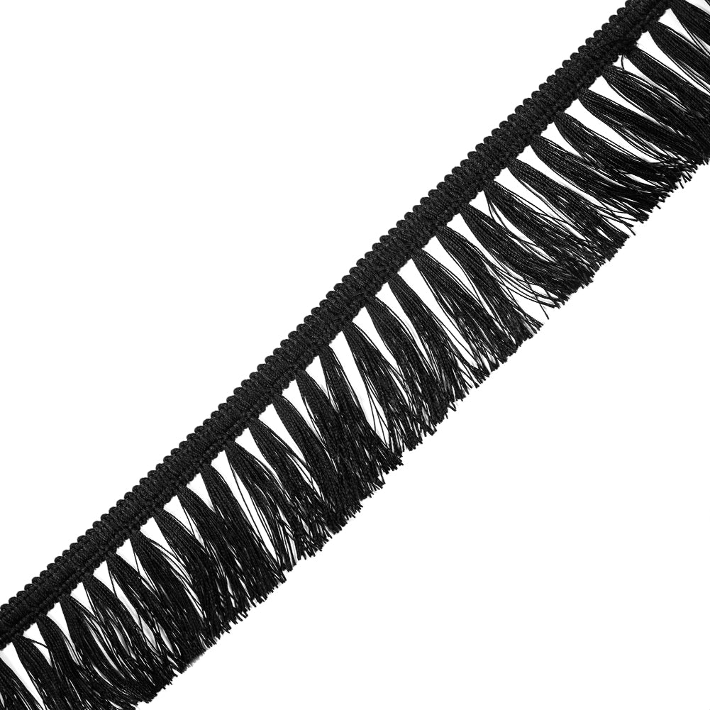 Italian Black Tassel Fringe - 2.5" Italian Black Tassel Fringe - 2.5"