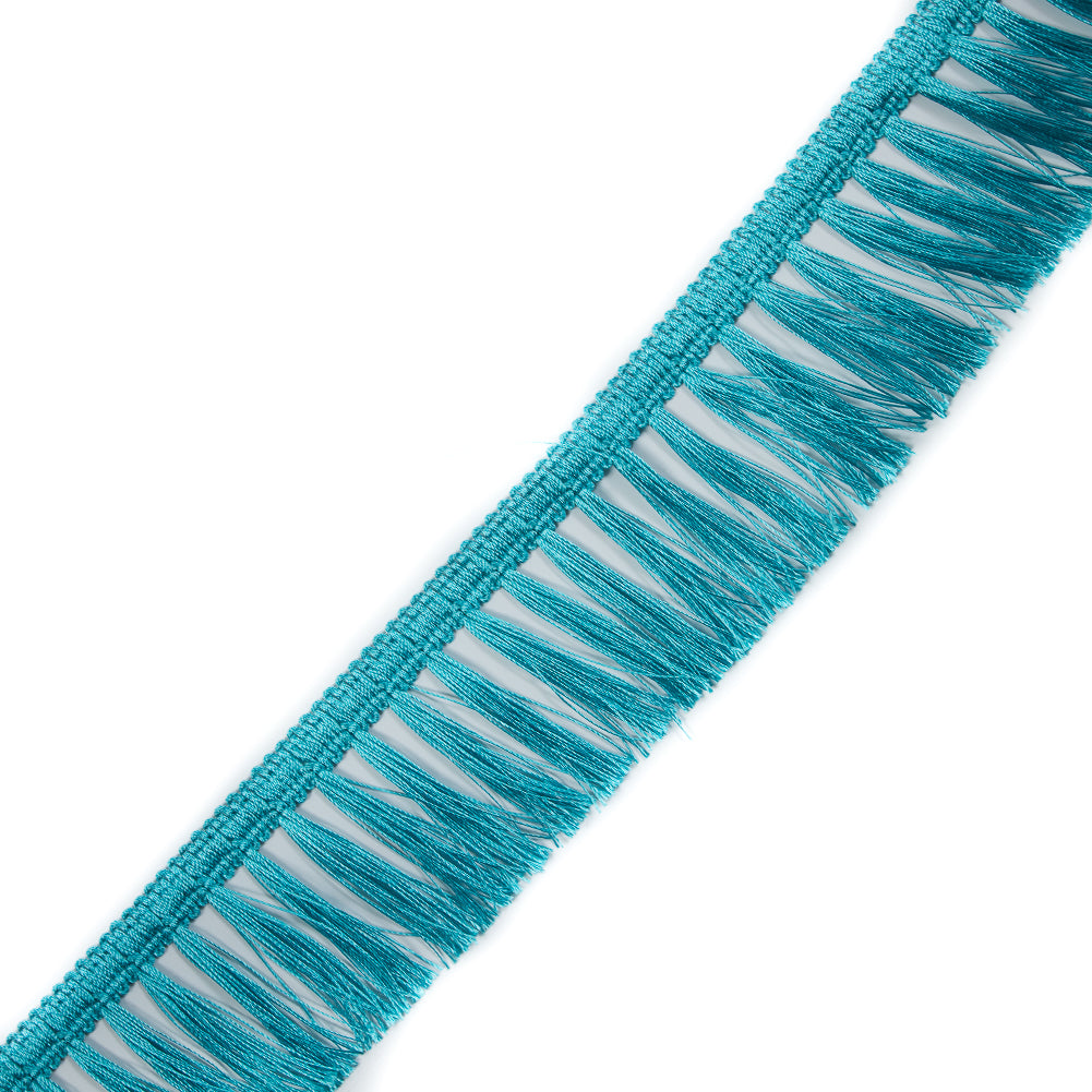 Italian Turquoise Tassel Fringe - 2.5" Italian Turquoise Tassel Fringe - 2.5"