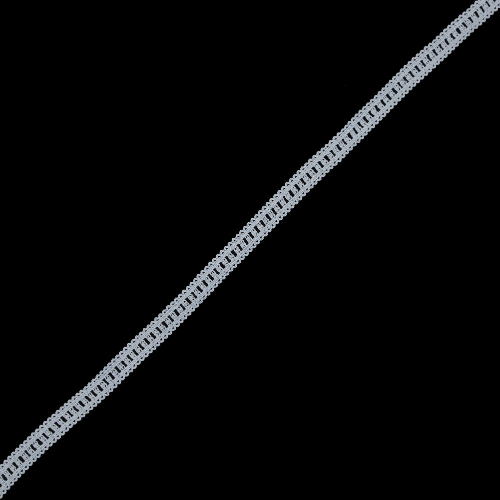 White Stretch Crochet Trim - 0.5" White Stretch Crochet Trim - 0.5"