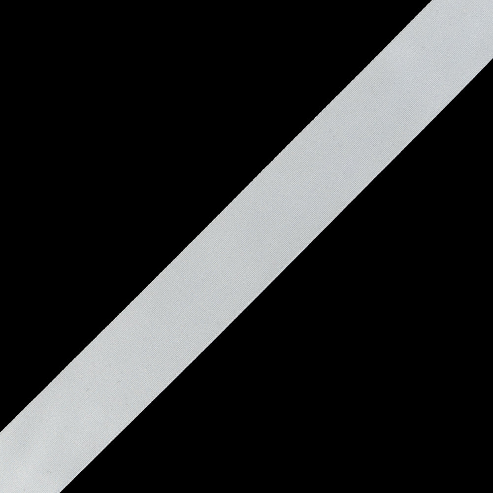 Ivory Single Face Silk Satin Ribbon - 1" Detail Ivory Single Face Silk Satin Ribbon - 1" Detail