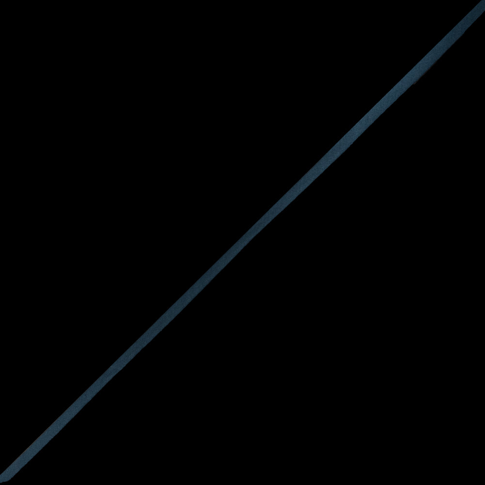 Teal Bias Cut Flat Spaghetti Cord - 0.25" Teal Bias Cut Flat Spaghetti Cord - 0.25"