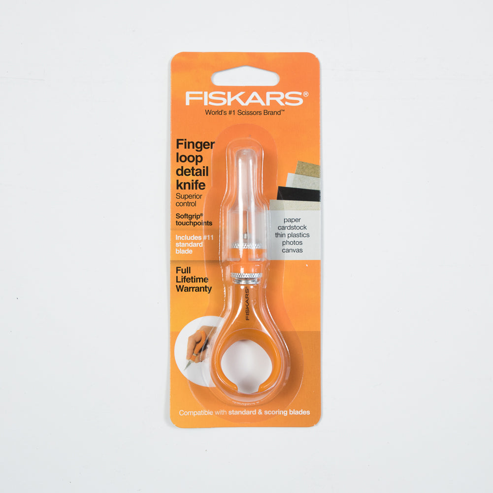 Fiskars Finger Loop Detail Knife Detail