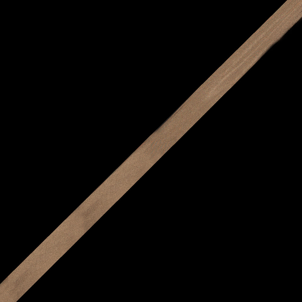 Taupe Foldover Bias Binding Tape - 0.5" Detail Taupe Foldover Bias Binding Tape - 0.5" Detail