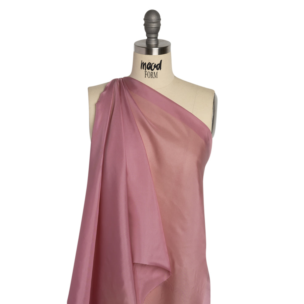 Bemberg Lining - Dusty Rose - Lucidum Collection Detail Bemberg Lining - Dusty Rose - Lucidum Collection Detail