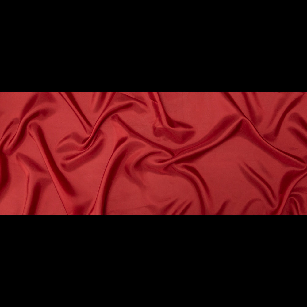 Bemberg Lining - True Red - Lucidum Collection Folded