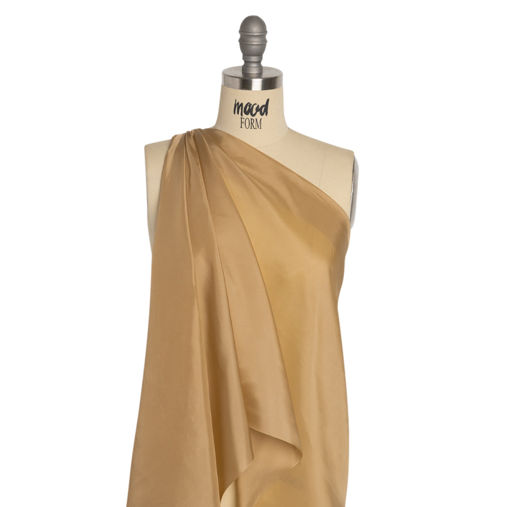 Bemberg Lining - Warm Sand - Lucidum Collection Detail Bemberg Lining - Warm Sand - Lucidum Collection Detail