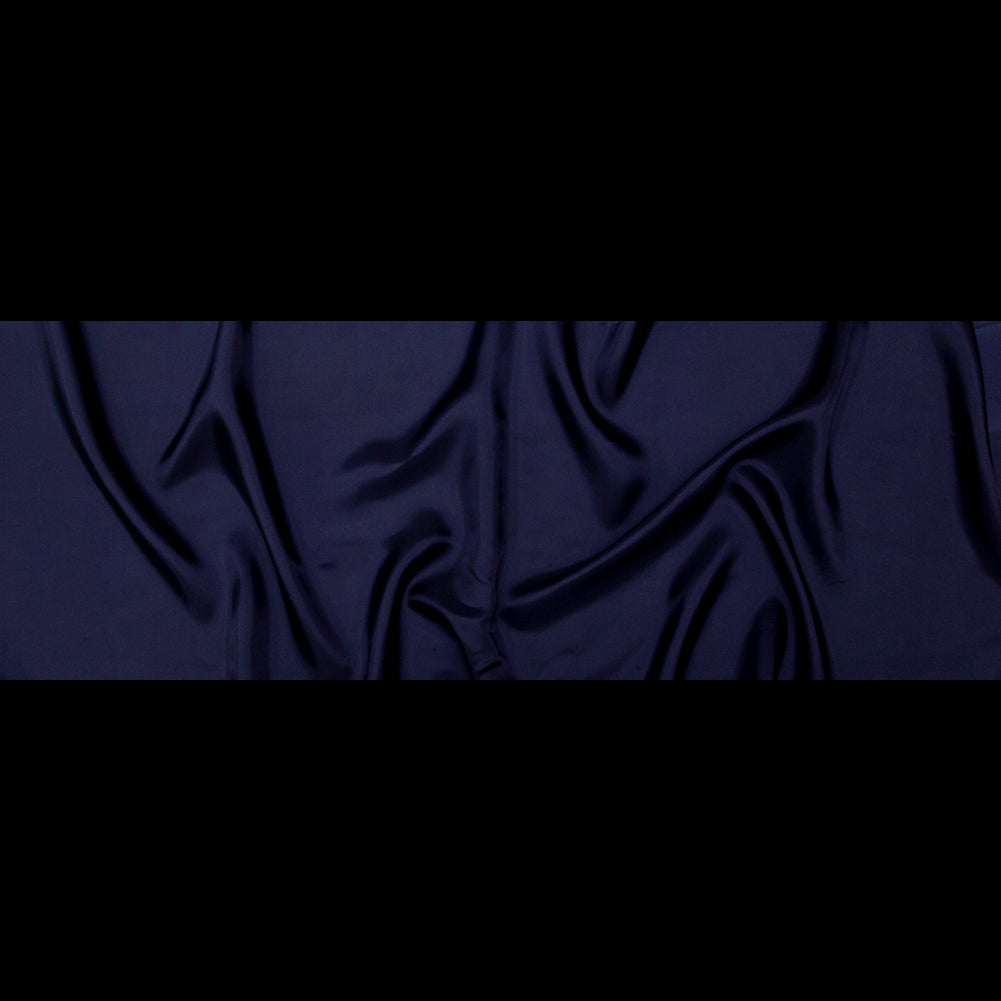 Bemberg Lining - Peacoat Blue - Lucidum Collection Folded