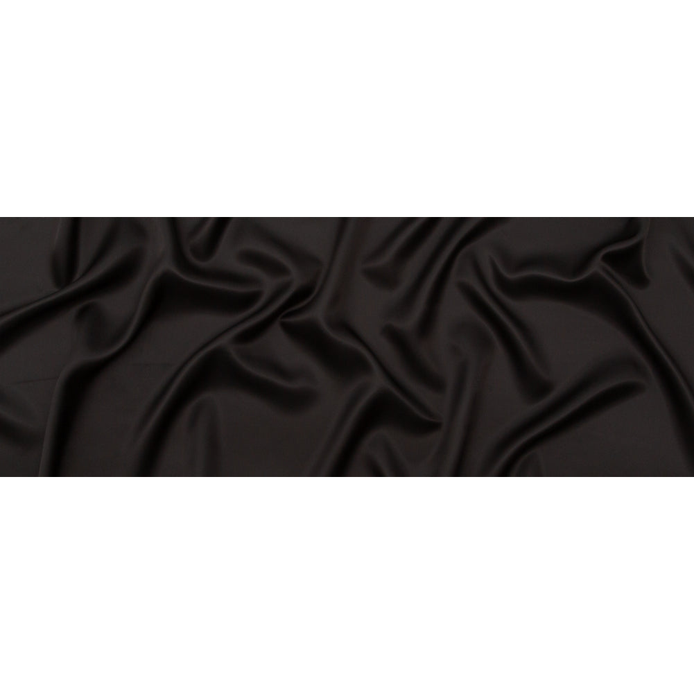 Twill Bemberg Lining - Black - Lustro Collection Folded